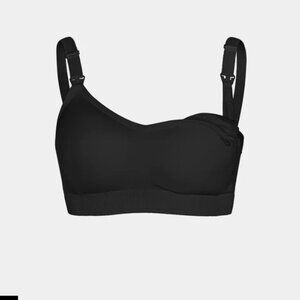 NEW Knix BlissFit Seamless Leakproof Nursing Bra | Size L+ | Black
